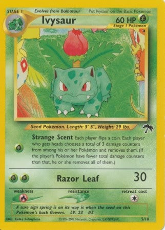 Ivysaur 5/18 - Pokemon Common Promo Card
