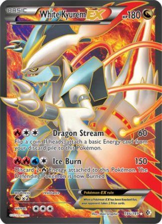 White Kyurem EX 146/149 - Pokemon Boundaries Crossed Full Art Ultra Rare