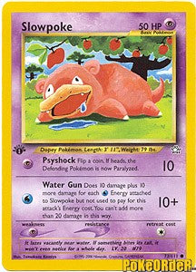 pokemon cards slowpoke Pokemon Trading Card Game Paldea Evolved Common Slowpoke #85