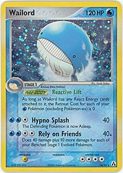 Pokemon ex Legend Maker - Wailord (Holofoil)