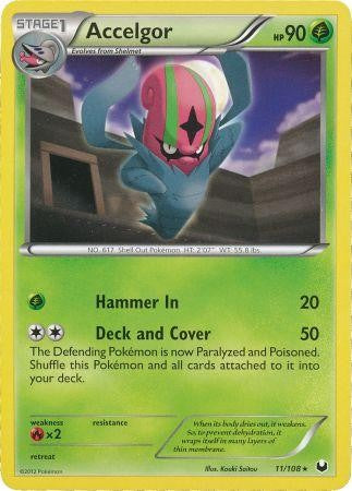 Pokemon Dark Explorers Rare Card