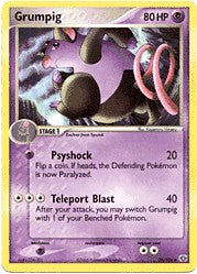 Pokemon EX Emerald Uncommon Card - Grumpig 29/106