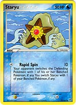 Pokemon EX Deoxys Common Card - Staryu 77/107