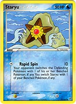 Pokemon EX Deoxys Common Card - Staryu 77/107