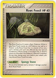 Pokemon ex Legend Maker - Trainer: Root Fossil HP 40
