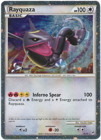Pokemon Call Of Legends Rayquaza SL10 Ultra Rare Card