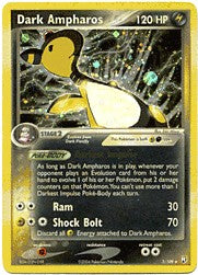 Pokemon Team Rocket Returns - Dark Ampharos (Holofoil)