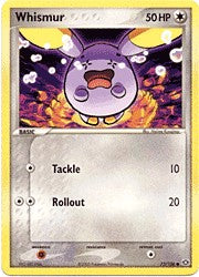 Pokemon EX Emerald Common Card - Whismur 73/106