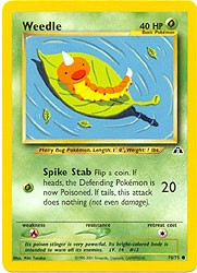Pokemon Neo Discovery - Weedle