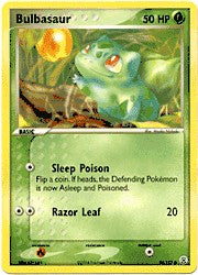 Pokemon EX Fire Red & Leaf Green - Bulbasaur