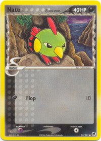 Pokemon EX Dragon Frontiers - Natu Card