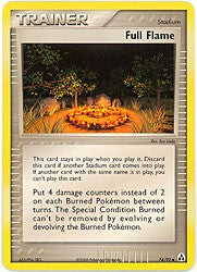 Pokemon ex Legend Maker - Trainer: Full Flame Card
