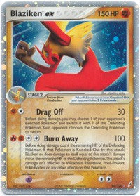 Pokemon EX Crystal Guardians Ultra Rare Card - Blaziken ex 90/100