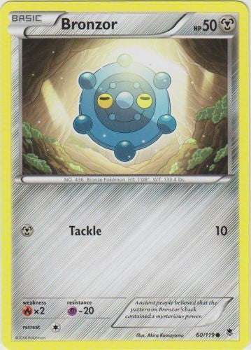 bronze pokemon cards Bronzong 61/119