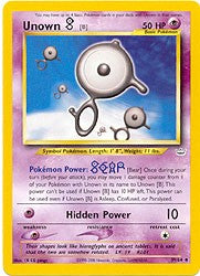 Neo Revelation - Unown (Bear)