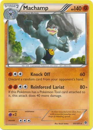 Machamp 50/101 - Pokemon Plasma Blast Rare Card