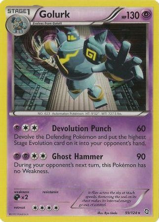 golurk pokemon card Golurk 59/124