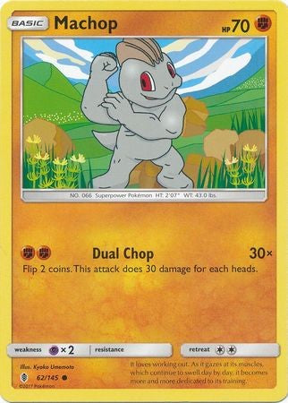 Pokemon Guardians Rising Machop #62 Pokemon Guardians Rising Machop #62