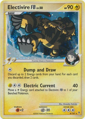 Pokemon Supreme Victors Holo Rare Card - Electivire FB 4/147
