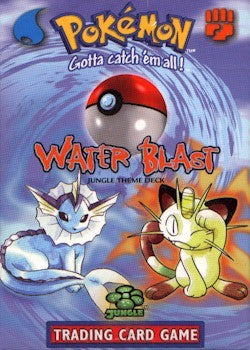 Pokemon Cards Jungle 'Water Blast' Theme Deck