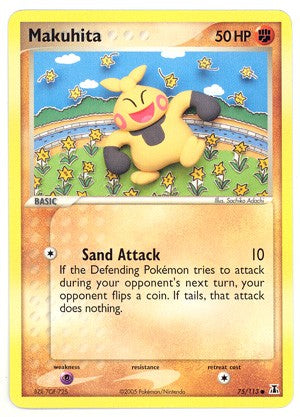 Pokemon EX Delta Species- Makuhita