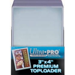 Ultra Pro 3" x 4" Top Loaders (25 per pack)