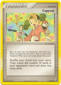 Pokemon EX Dragon Frontiers - Copycat Card