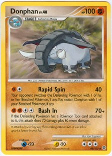 Pokemon Secret Wonders Uncommon Card - Donphan 48/132
