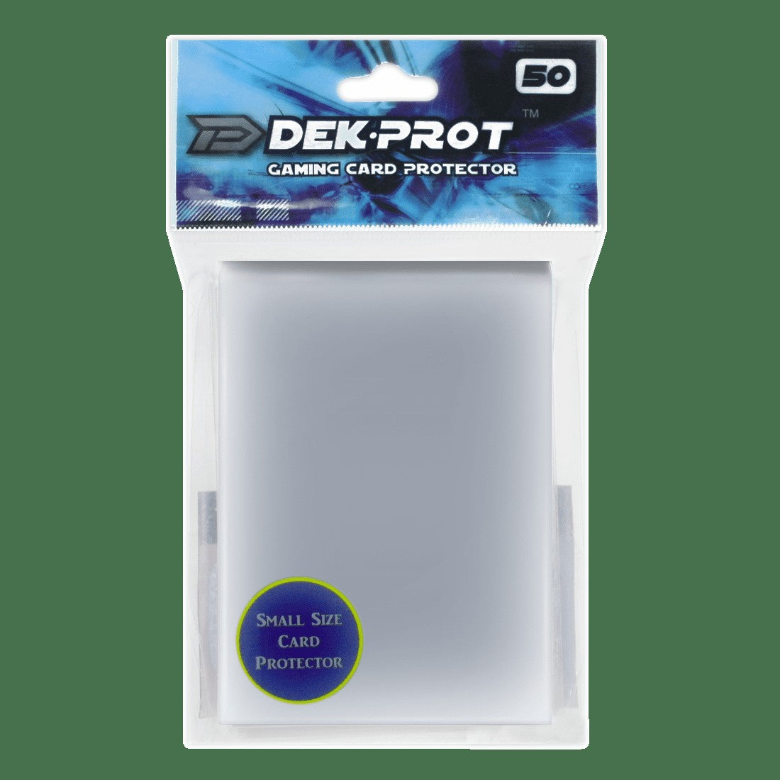 Dek Prot YuGiOh Sized Card Sleeves - Clear (50 Card Sleeves)