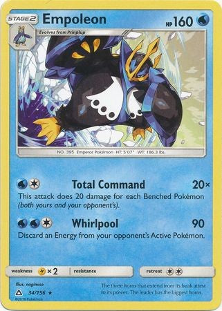 Empoleon 34/156 Rare - Pokemon Ultra Prism
