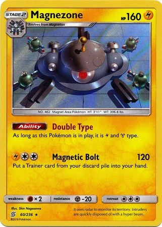 Magnezone - 60/236 - Holo Rare Sun & Moon: Unified Minds