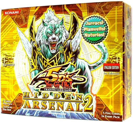hidden arsenal 5 booster box YuGiOh Hidden Arsenal 2 Booster Box – PokeOrder.com