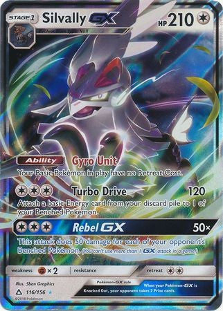 Silvally GX 116/156 Ultra Rare - Pokemon Ultra Prism
