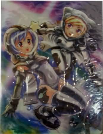 Max Pro Space Girls 9-Pocket Portfolio