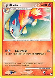 Pokemon Diamond & Pearl Mysterious Treasures- Quilava