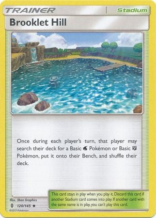 Brooklet Hill 120/145 Uncommon - Pokemon Sun & Moon Guardians Rising Card