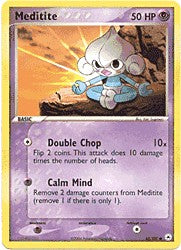 Pokemon EX Hidden Legends - Meditite