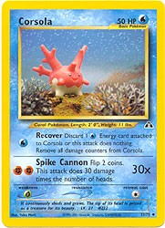Pokemon Neo Discovery - Corsola PokeOrder.com Pokemon Neo Discovery - Corsola PokeOrder.com