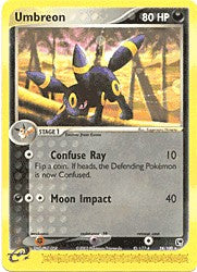 Pokemon Sandstorm Rare Card - Umbreon 24/100