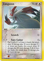 Pokemon EX Holon Phantoms - Zangoose