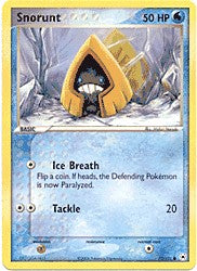 Pokemon EX Hidden Legends - Snorunt