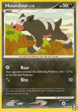 pokemon card houndour Pokemon Legends Awakened Common Card