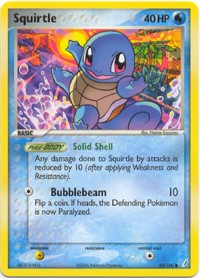 Pokemon EX Crystal Guardians - Squirtle