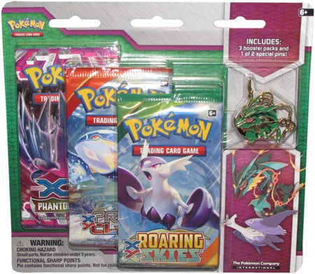 Pokemon XY Mega Evolution Collector's Pin Blister Pack - Mega Rayquaza