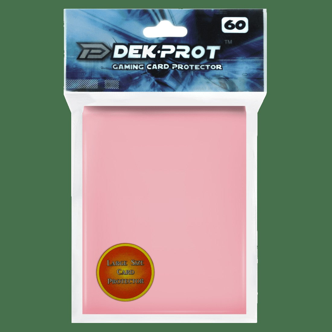 Dek Prot Standard Sized Card Sleeves - Coral Pink (60 Card Sleeves)