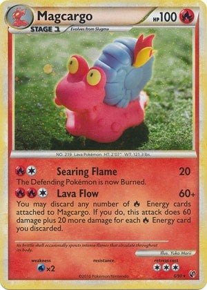 pokemon card magcargo Magcargo (6/90) - Undaunted Holofoil
