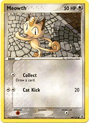 Pokemon EX Fire Red & Leaf Green - Meowth