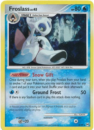 Pokemon Single Card ARCEUS (Reverse Holo) - 02/99 : Froslass Pokemon Single Card ARCEUS (Reverse Holo) - 02/99 : Froslass