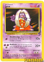 Pokemon Base Set 2 Uncommon Card - Jynx 45/130