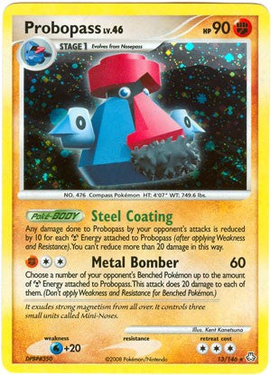 Pokemon Legends Awakened Holo Rare Card - Probopass 13/146